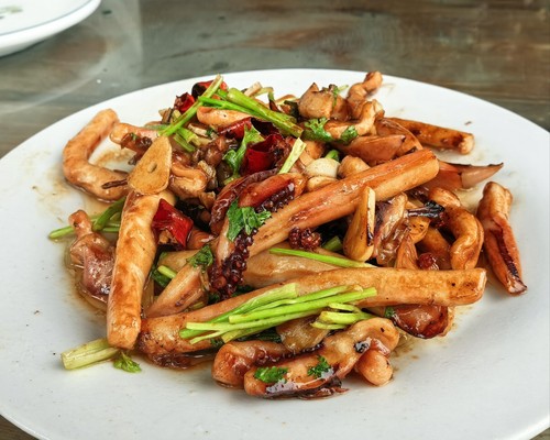 爆炒鱿鱼