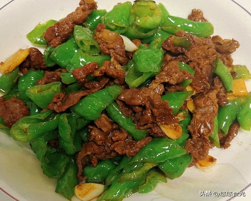 螺丝椒炒肉