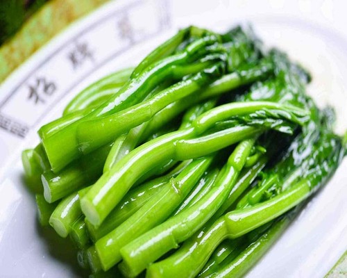 白灼青菜