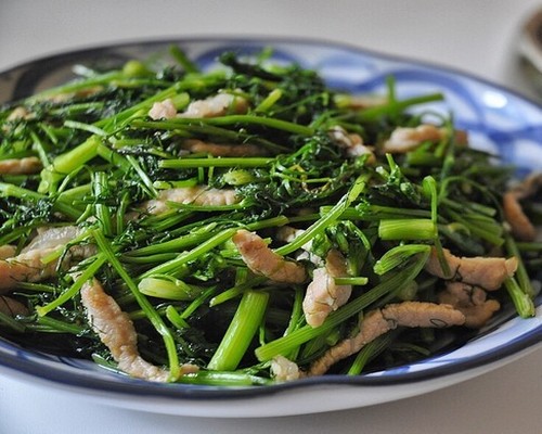 香炒小茴香猪肉末